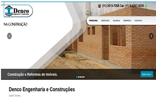 Site da Denco Engenharia